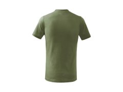 Malfini Basic Jr MLI-13809 khaki tričko 1