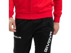 Givova Tuta tepláková souprava Givova One M TT012 1210 červená/černá 6