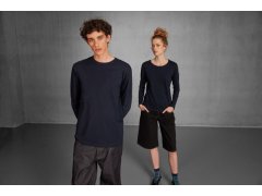 B&C #E190 LSL /women Dámské tričko z&nbsp;těžké bavlny s&nbsp;dl. rukávem 01.008T sport grey 2