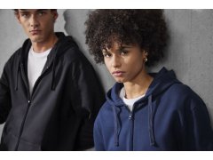 B&C ID.224 Zip Hood Unisex mikina s kapucí 01.I224 sport grey 6