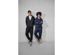 B&C ID.224 Zip Hood Unisex mikina s kapucí 01.I224 sport grey 7