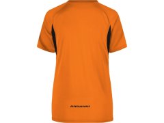 Daiber JN 316 Dámské běžecké tričko 02.0316 orange/black 4