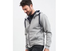 Daiber JN 355 Pánská mikina Doubleface 02.0355 sport grey/navy 4