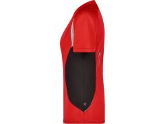 Daiber JN 390 Dámské běžecké tričko s výstřihem do V 02.0390 red/black 3