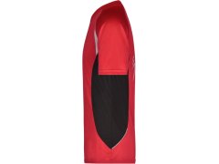 Daiber JN 391 Pánské běžecké tričko 02.0391 red/black 1