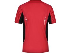 Daiber JN 391 Pánské běžecké tričko 02.0391 red/black 3