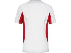 Daiber JN 391 Pánské běžecké tričko 02.0391 white/red 1