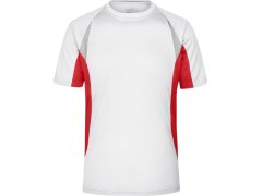 Daiber JN 391 Pánské běžecké tričko 02.0391 white/red 7
