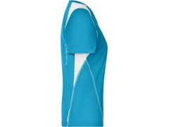 Daiber JN 396 Dámské běžecké tričko 02.0396 turquoise/white 3