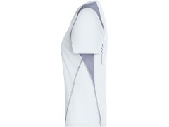 Daiber JN 396 Dámské běžecké tričko 02.0396 white/silver 7