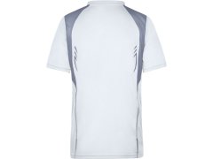 Daiber JN 397 Pánské běžecké tričko 02.0397 white/silver 4