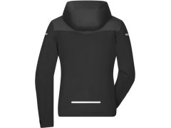 Daiber JN 1179 Dámská outdoorová softshellová bunda 02.1179 black/carbon/light red 6