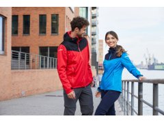 Daiber JN 1179 Dámská outdoorová softshellová bunda 02.1179 bright blue/navy/bright blue 8