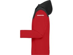 Daiber JN 1180 Pánská outdoorová softshellová bunda 02.1180 light red/black/light red 1