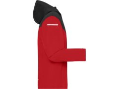Daiber JN 1180 Pánská outdoorová softshellová bunda 02.1180 light red/black/light red 4