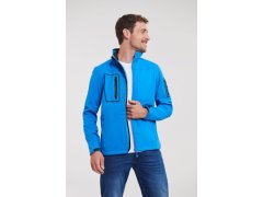 Russell Athletic 520M Pánská 3-vrstvá sportovní softshell bunda 10.520M azure blue 6