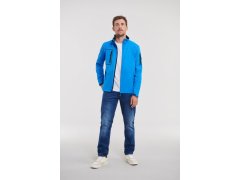 Russell Athletic 520M Pánská 3-vrstvá sportovní softshell bunda 10.520M azure blue 7