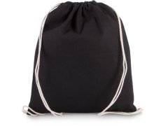 Kimood KI 0147 Sportovní vak z&nbsp;bio bavlny 19.0147 black 1