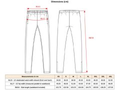 Kariban ProAct PA 1040 Tréninkové kalhoty 20.1040 black 6