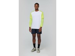 Kariban ProAct PA 4014 Pánské kontrastní sportovní tričko 20.4014 white/black 1