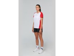 Kariban ProAct PA 4015 Dámské kontrastní sportovní tričko 20.4015 white/black 2