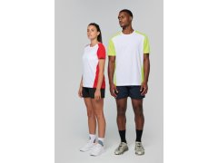 Kariban ProAct PA 4015 Dámské kontrastní sportovní tričko 20.4015 white/black 3