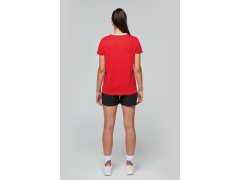Kariban ProAct PA 4015 Dámské kontrastní sportovní tričko 20.4015 white/black 4