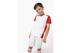Kariban ProAct PA 4016 Dětské kontrastní sportovní tričko 20.4016 white/red 4