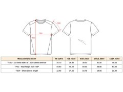 Kariban ProAct PA 4016 Dětské kontrastní sportovní tričko 20.4016 white/black 1