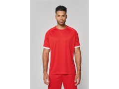Kariban ProAct PA 4045 Unisex kontrastní sportovní tričko 20.4045 sporty royal blue/white 3