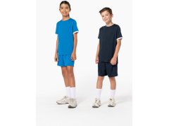 Kariban ProAct PA 4046 Dětské kontrastní sportovní tričko 20.4046 black/white 7