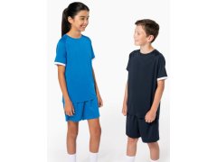 Kariban ProAct PA 4046 Dětské kontrastní sportovní tričko 20.4046 sporty royal blue/white 6