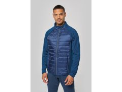 Kariban ProAct PA 233 Sportovní hybridní strečová bunda 20.P233 marl grey/sporty navy 5