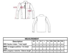 Kariban ProAct PA 323 3-vrstvá softshellová bunda s odep. rukávy 20.P323 sporty red 8