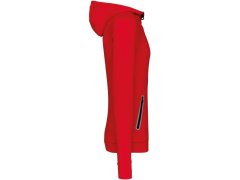 Kariban ProAct PA 360 Sportovní mikina s kapucí a 1/4 zipem 20.P360 red 3