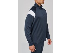 Kariban ProAct PA 387 Tréninková mikina s 1/4 zipem 20.P387 dark royal blue/navy 3