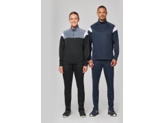 Kariban ProAct PA 387 Tréninková mikina s 1/4 zipem 20.P387 dark royal blue/navy 4