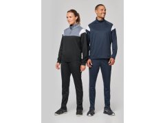 Kariban ProAct PA 387 Tréninková mikina s 1/4 zipem 20.P387 dark royal blue/navy 8