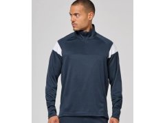 Kariban ProAct PA 387 Tréninková mikina s 1/4 zipem 20.P387 sporty red/black 6