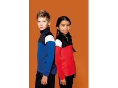 Kariban ProAct PA 388 Dětská tréninková mikina s 1/4 zipem 20.P388 dark royal blue/navy 7
