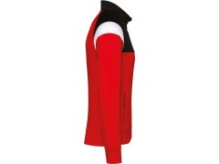 Kariban ProAct PA 388 Dětská tréninková mikina s 1/4 zipem 20.P388 sporty red/black 2