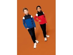 Kariban ProAct PA 388 Dětská tréninková mikina s 1/4 zipem 20.P388 sporty red/black 4