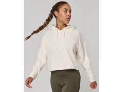 Kariban ProAct PA 396 Dámská crop mikina s kapucí 20.P396 sporty khaki 1