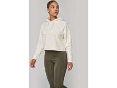 Kariban ProAct PA 396 Dámská crop mikina s kapucí 20.P396 sporty khaki 6