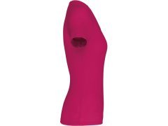 Kariban ProAct PA 477 Dámské sportovní tričko s výstřihem do V 20.P477 fuchsia 2