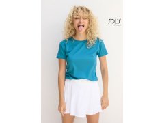 SOL´S Sprint Unisex piqué sportovní tričko 25.2995 apple green 7