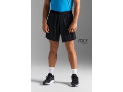 SOL´S Thunder Unisex sportovní šortky 25.4774 black 4