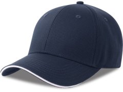 Atlantis Headwear Sport Sandwich-S 6 panelová sandwich kšiltovka 33.0275 navy 3