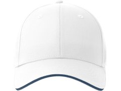 Atlantis Headwear Sport Sandwich-S 6 panelová sandwich kšiltovka 33.0275 white/navy 8
