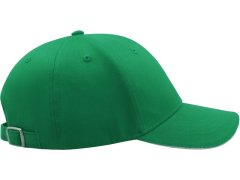 Atlantis Headwear Sport Sandwich 6 panelová baseball kšiltovka "Sport Sandwich" 33.0504 green/white 8